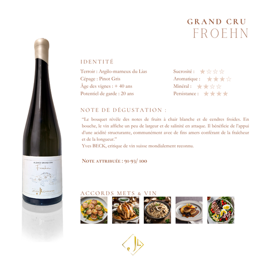 Grand Cru Froehn - Pinot Gris